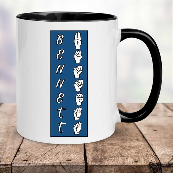 Wildflowers Monogram Coffee Mug 11 oz or 15 oz - All letters available