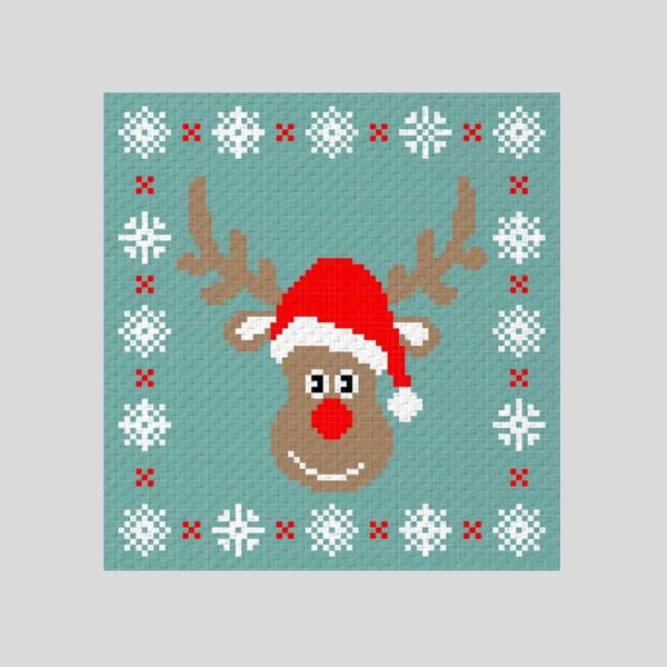 crochet-C2C-Rudolph-graphgan-Christmas-blanket-6.jpg