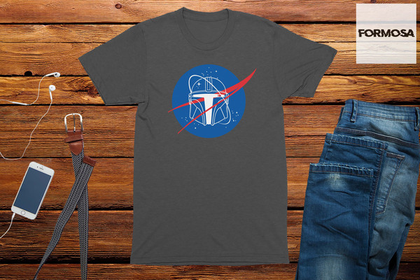 Mandalorian Space Agency T-Shirt Funny Slogan Tee Shirt Gift For Men - 3.jpg