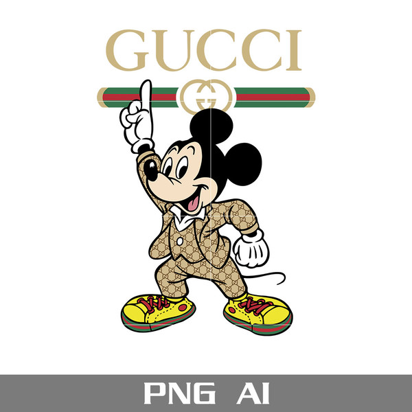 Gucci mickey png -  Polska