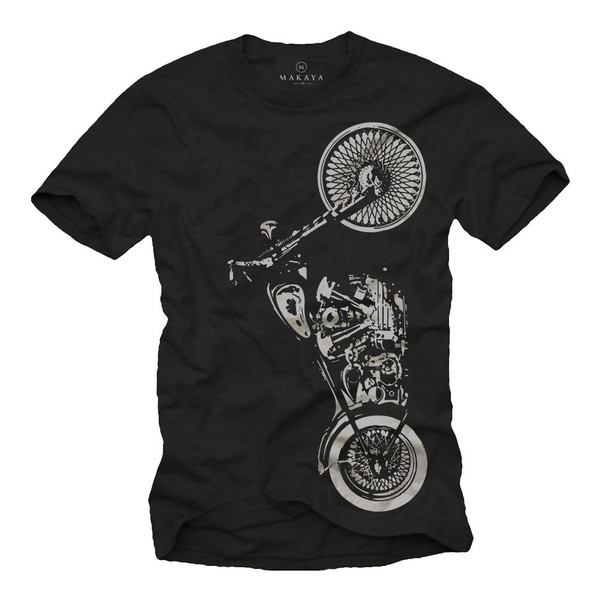 Cool Biker Gifts for Him - Mens Motorbike Tee Shirt black Motorcycle  S-XXXXXL - 1.jpg