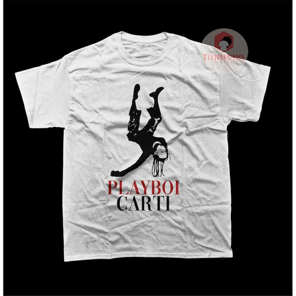 Rap Playboi Carti New Album Whole Lotta Red Graphic Print T Shirt
