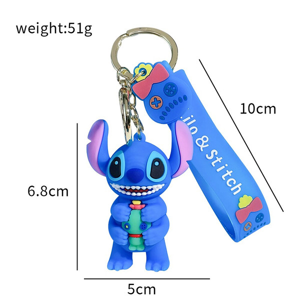Disney Keychain Accessories Movie Lilo & Stitch Cute Stitch - Inspire Uplift