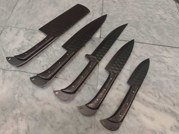 Chef kitchen knives set