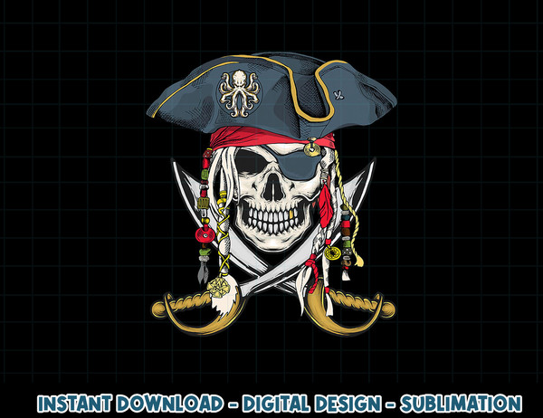 Pirate Skull Halloween Little Boys Girls Kids Teens png, sublimation copy.jpg