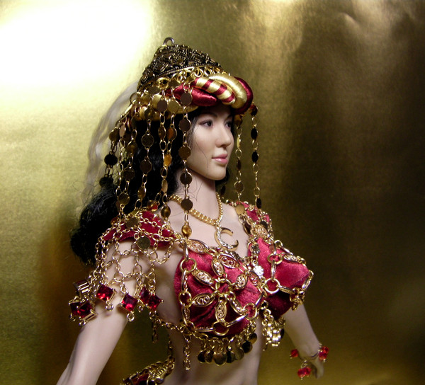 A Phicen doll in a Scheherazade costume from 1001 nights. - Inspire Uplift