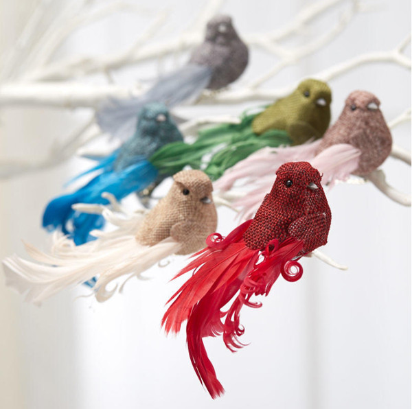 Assorted Burlap and Feather Birds.PNG