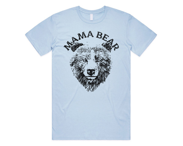 Mama Bear Illustration T-shirt Tee Top Cute Shirt Mom Mum Mother Women's Gift - 3.jpg