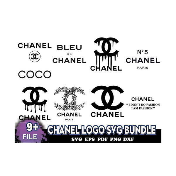 Chanel bundle fashion Svg, Chanel brand Logo Svg, Chanel Log - Inspire  Uplift