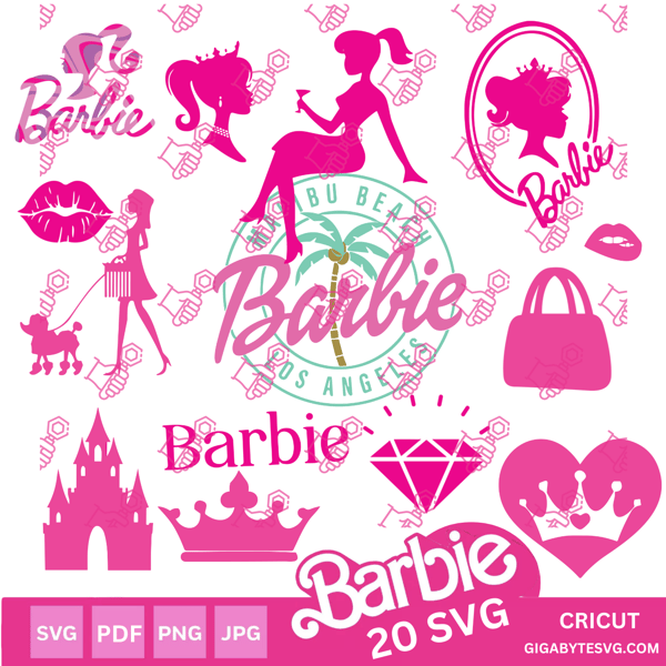Barbie SVG Cricut SVG Files , Come On Barbie Let'S Go Party - Inspire ...