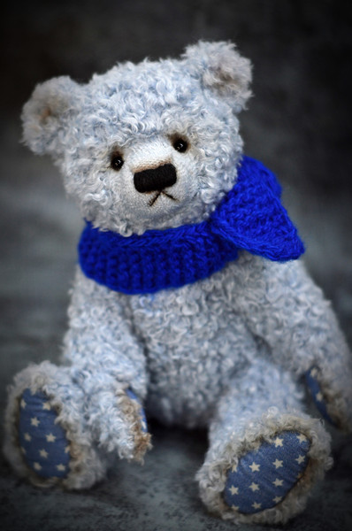 Collectible teddy bear handmade love (4).JPG