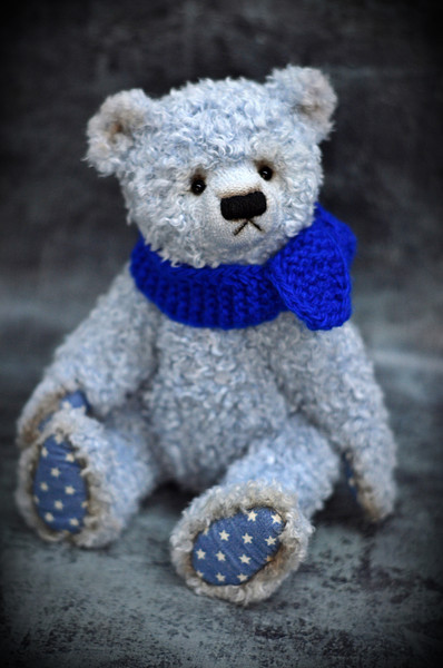 Collectible teddy bear handmade love (6).JPG