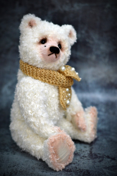 Collectible teddy bear handmade Bing 1928 (9).JPG
