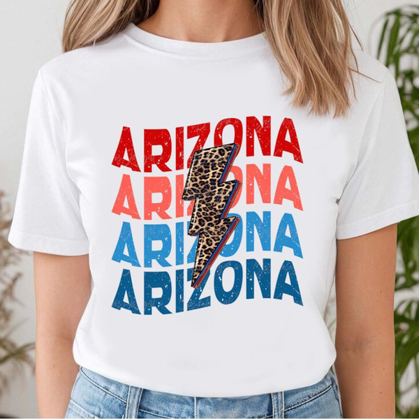 Arizona State Happy Fourth Of July Day Shirt, Shirt For Men Women, Graphic Design