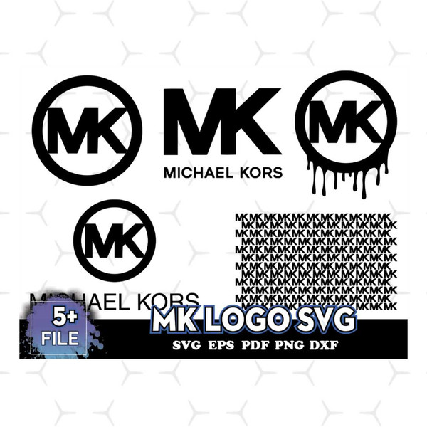 MK Logo Svg, Brand Logo Svg, MK Brand Svg - Inspire Uplift