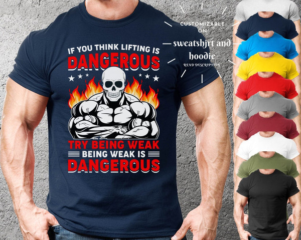 Gym Rat Fitness Bodybuilding T-Shirt