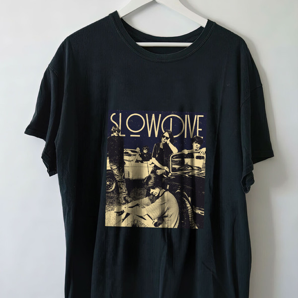 Slowdive Shirt, Slowdive band music shirt, Slowdive Souvlaki shirt, Retro shirt, Slowdive band Gift Tee for Men Women Unisex T-Shirt - 4.jpg