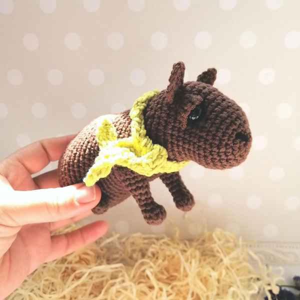 CAPYBARA Crochet Plush Toy - Inspire Uplift
