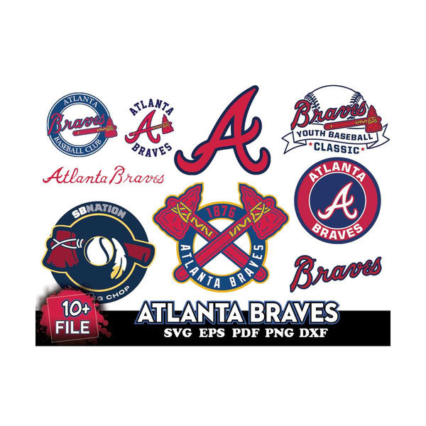 Atlanta Braves Logo SVG - Braves SVG Files - Braves PNG Logo - Inspire  Uplift