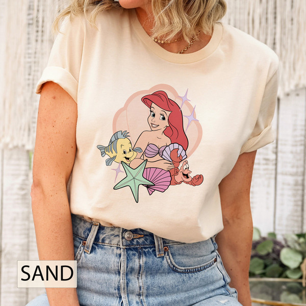WDW Magic Kingdom Shirt, Disney Princess Shirt, Disney Princess Birthday Shirt, Disney Ariel, Disney Elsa, Disney Rapunzel, Mom and Daughter - 2.jpg