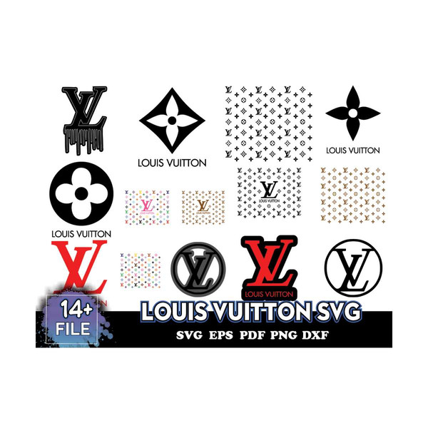 Louis Vuitton Logo Bundle Svg, Brand Svg, Louis Vuitton Svg, - Inspire  Uplift