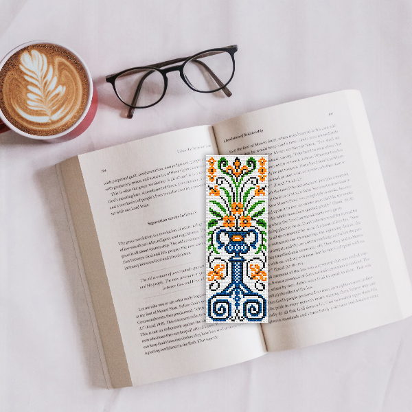 bookmark embroidery pattern antique