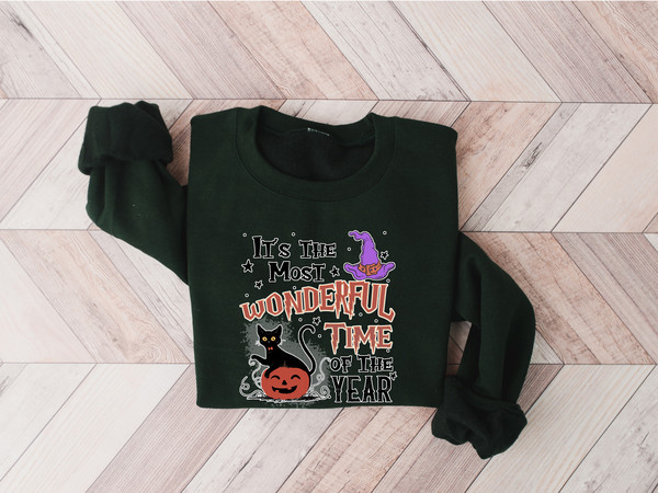 It's The Most Wonderful Time Of The Year Sweatshirt, Halloween Sweatshirt, Spooky Halloween Shirt, Funny Halloween Shirt, Halloween Gift - 4.jpg