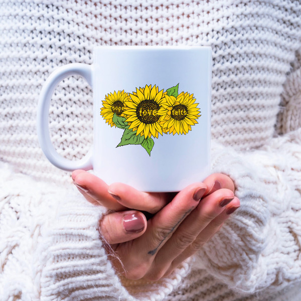 Love Hope Faith Sunflower Png, Love Sublimation, Love Png, Hope Png, Faith Png, Christian Quote, Hand drawn Sunflower, Sunflower Sublimation - 3.jpg