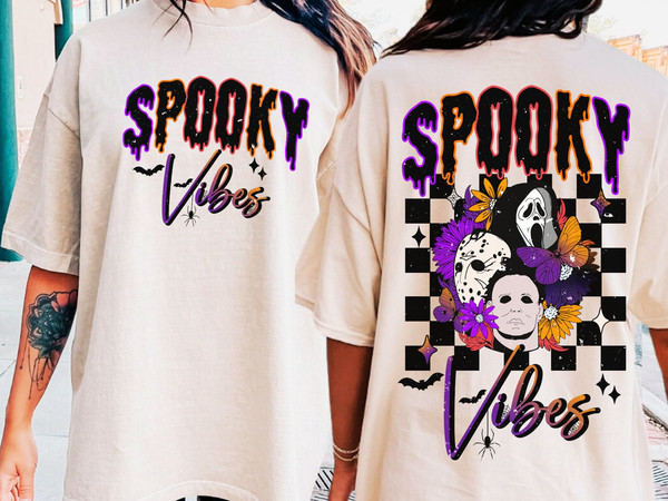 Retro Halloween png, horror Halloween sublimation design, spooky vibes png, scary movie png, trendy Halloween graphic for shirts, retro png - 1.jpg