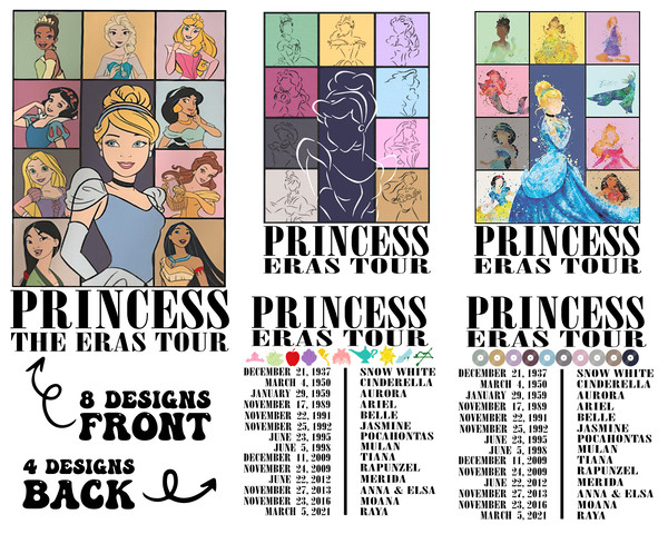 Princess Eras Tower Png  Princess Tour-dated Png  Two-sided Shirt  Retro Princess Shirt  Taylor Concert Png  Bejeweled Png  Karma Png - 1.jpg