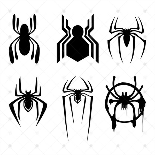 Spider-Man Black/White Spider-Man Logo 3.5 Patch - SciFi Geeks