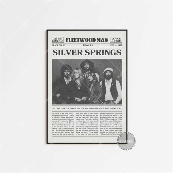 Silver Spring lyrics new