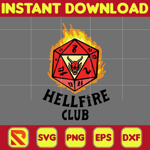 Hellfire Club Svg, Stranger Things SVG, Stranger Things Svg, - Inspire ...
