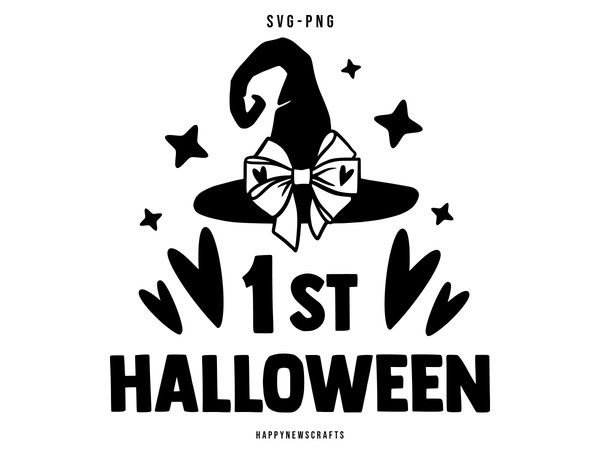 My First Halloween SVG, My 1st Halloween svg, Baby Halloween Svg, Kids Halloween Svg, Baby My First Halloween SVG, Baby's 1st Halloween Svg - 1.jpg