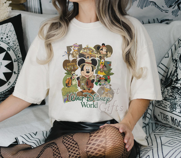 Retro Disney Animal Kingdom Mickey and Friends Comfort Colors, Disney Wild Shirt, Vintage Safari Mode Shirt, Hakuna Matata, Mickey Safari - 3.jpg