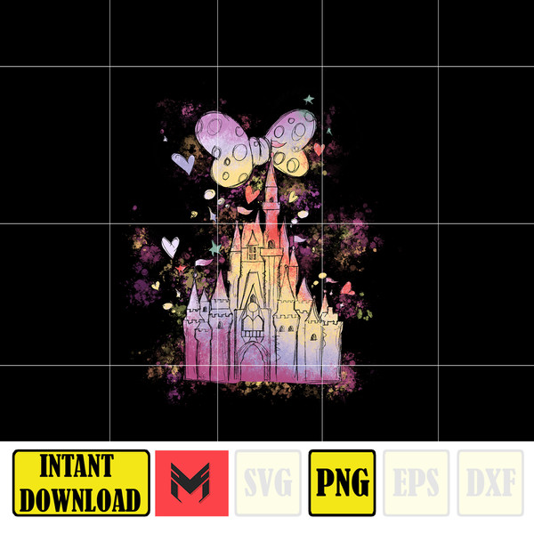 Disney Castle Magic World Mouse Vacation Png, Fireworks, Party Png, sublimation design, digital download (3).jpg
