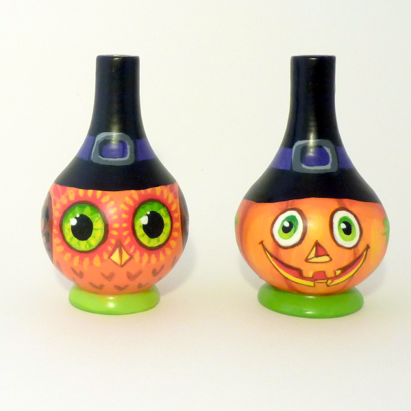 wooden whistle with Halloween pumpkin and owl. Whistling Wooden Pumpkin and Owl Shaped Whistle (23).jpg