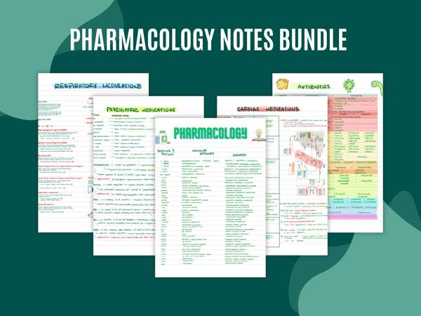 Pharmacology Notes Bundle.png
