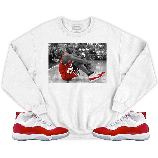 Basketball Shoes Goat Number 23 Unisex Sneaker Shirt Match Cherry 11s Tee, Jordan 11 Retro Cherry T-Shirt, Hoodie, Sweatshirt - 5.jpg