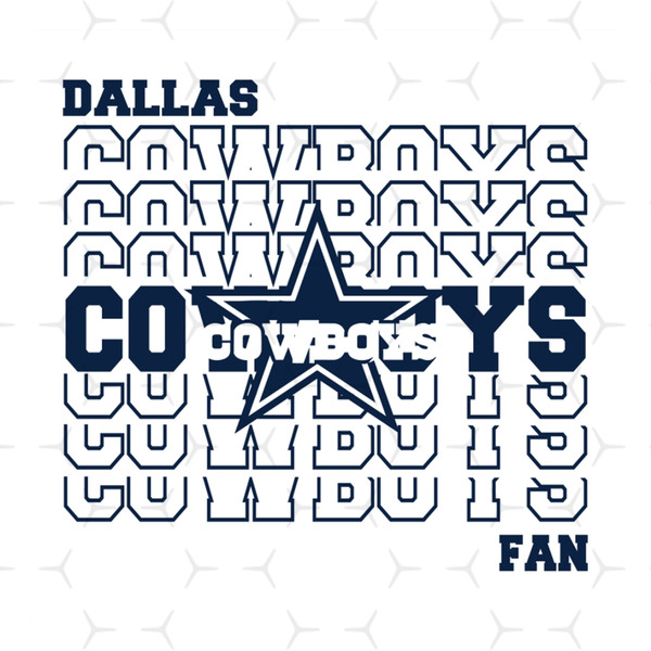 Dallas Cowboys Bundle Logo Svg, Sport Svg, Dallas Cowboys Sv - Inspire  Uplift