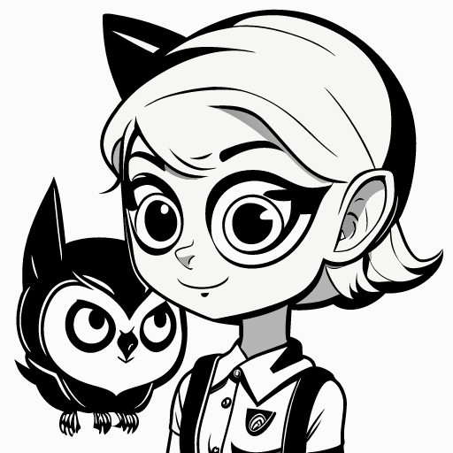black-and-white-coloring-of-a-girl-named-luz-from- (2).png