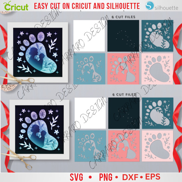 3D Shadow Box Mom and Baby Silhouette.jpg