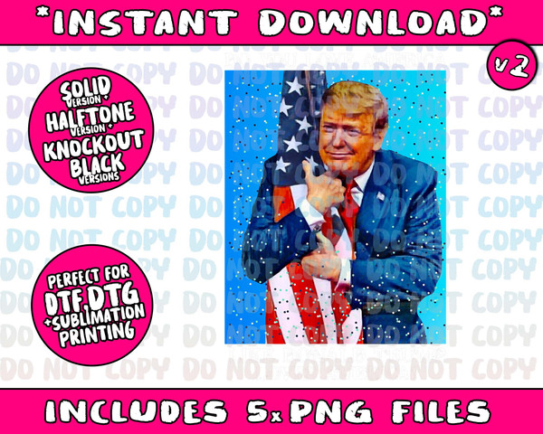 Patriotic Trump Hugging Flag Pro Trump Republican Gifts - 3.jpg