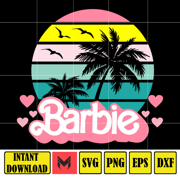Barbie Logo Svg, Barbie Svg, Png, SVG file for cricut, Layer - Inspire ...