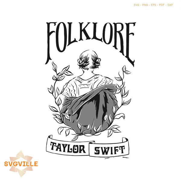 Folklore Inspired with Taylor Swift Silhouette  Photographic Print for  Sale by ikenchyarts