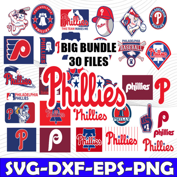 Phillies SVG Bundle Phillies PNG Bundle Digital Download 