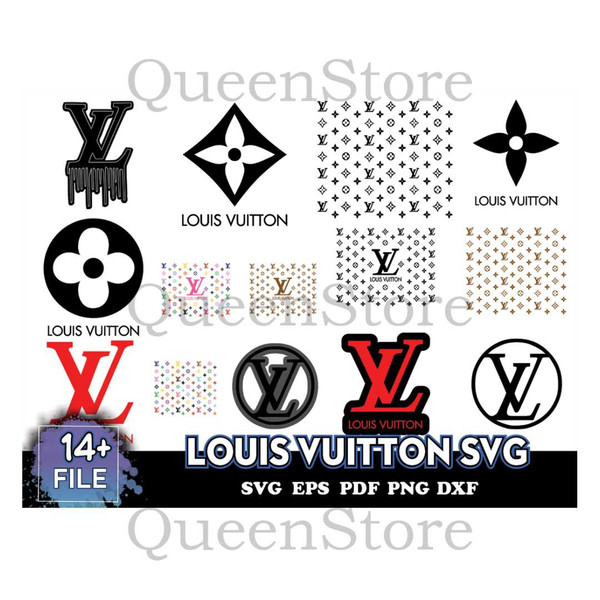 LV Logo Pattern SVG , Louis Vuitton Logo, Louis Vuitton Symb - Inspire  Uplift