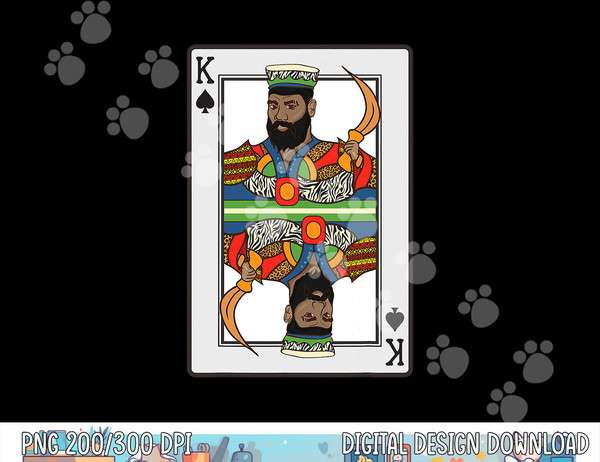 King Spades African American Card Halloween Gift png,sublimation copy.jpg