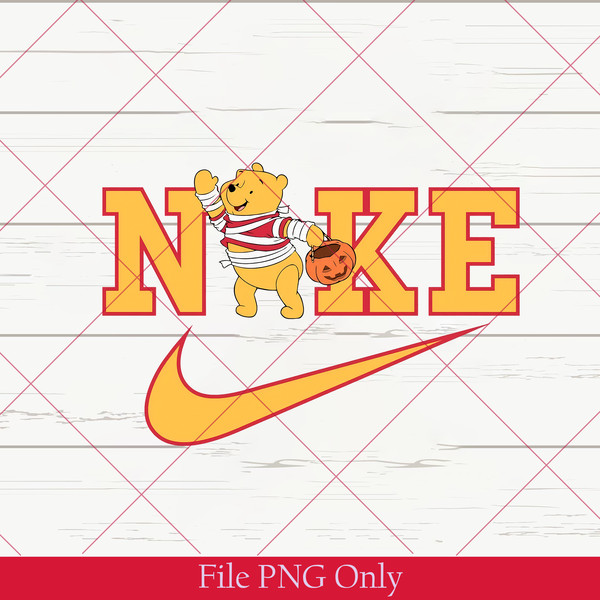 Cute Nike Pooh Eport PNG, Nike Minnie Pooh PNG, Nike And Poo - Inspire ...