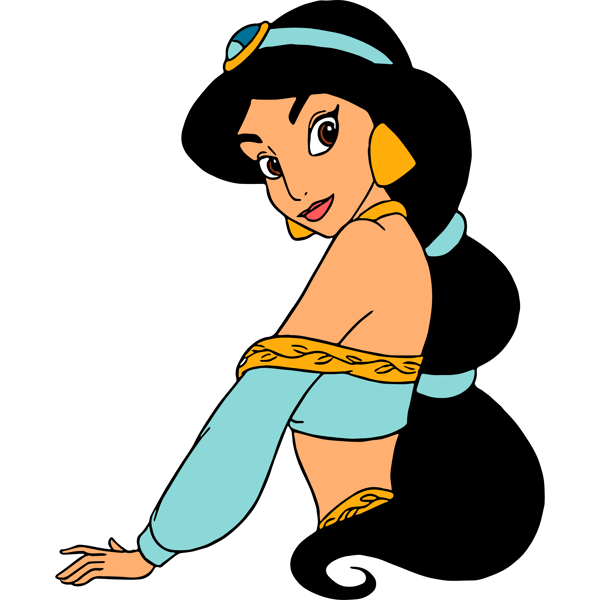 Aladdin SVG, Aladdin Clipart, Jasmine SVG, Princess Clipart - Inspire ...